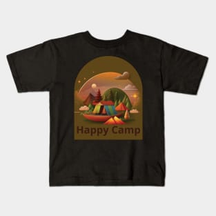 Happy Camper Kids T-Shirt